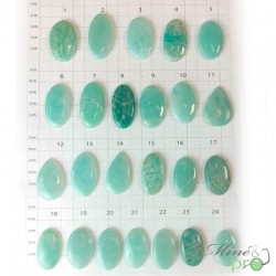 Amazonite - cabochons