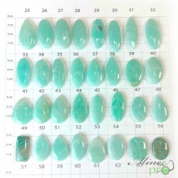 Amazonite - cabochons