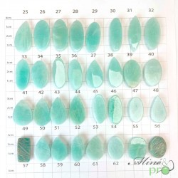 Amazonite - cabochons