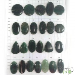 Aventurine verte - cabochons