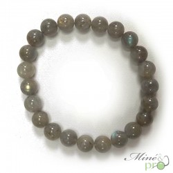 Bracelet Labradorite en perles 8mm