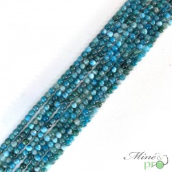 Apatite A en perles rondes 4mm - fil complet