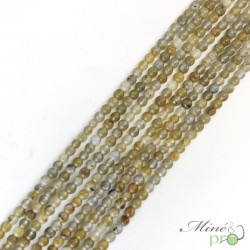 Labradorite B en perles rondes 4mm - fil complet