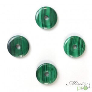 Malachite naturelle - donut 2,6cm
