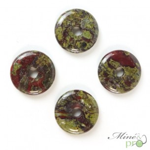 Jaspe sang du dragon - donut 3cm