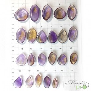 Amétrine - cabochons